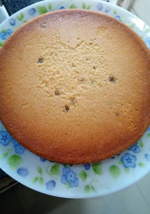 A picture of Custard cake.