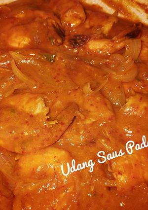 Foto resep Udang Saus Padang