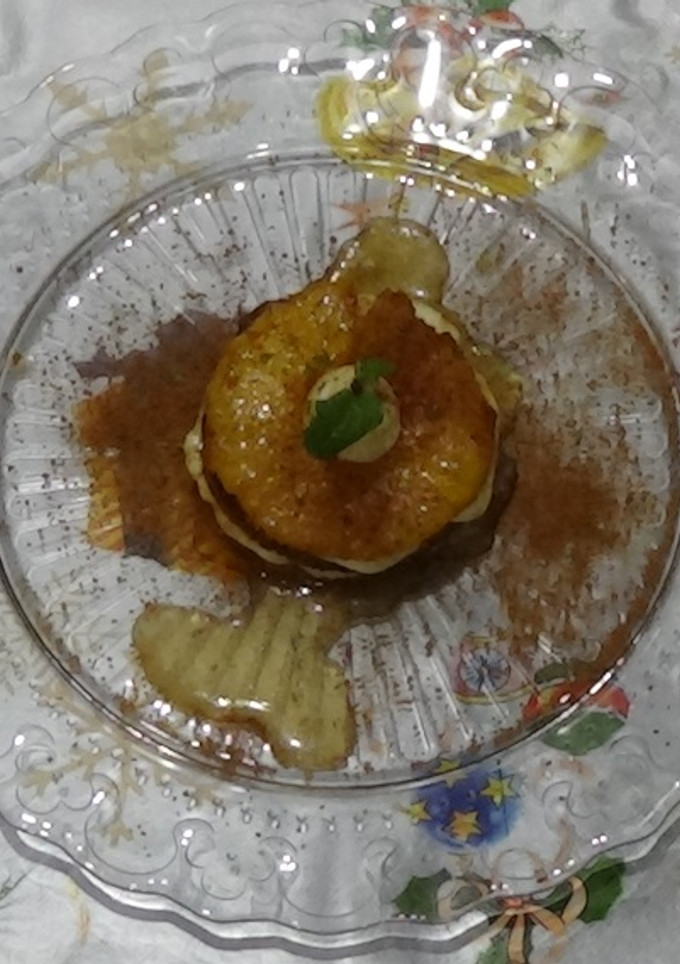Una foto de Corona de piña con Mascarpone