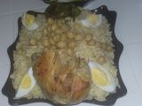تليتلي بمرق ابيض