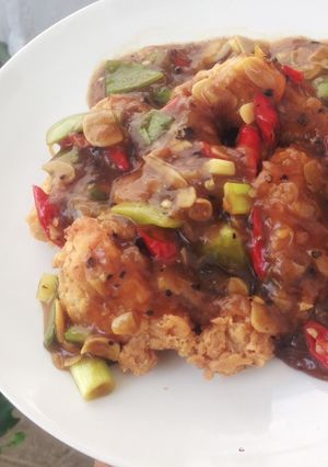 Foto resep Ayam Lada Hitam