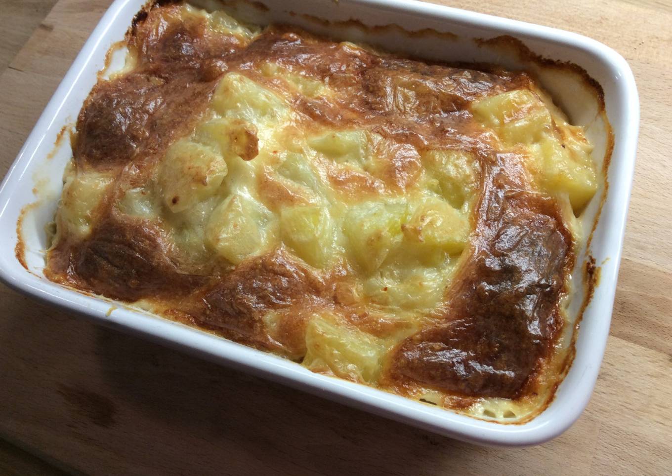 Pommes de terre à la crème de chèvre