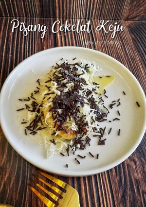 Foto resep Pisang Ambon Cokelat Keju