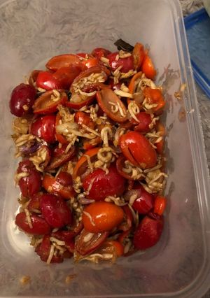 Foto resep Resep bunga melinjo ikan teri
