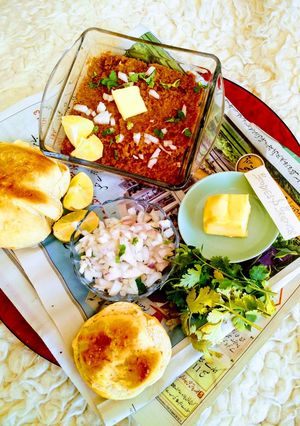 A picture of Pav bhaji.