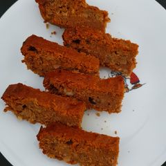 A picture of Walnut, pumpkin bake.