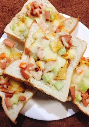 Hình của món Bánh mì sandwich phomai.