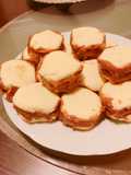Alfajores de maicena con dulce de leche