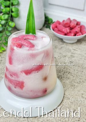 Foto resep Cendol Thailand Buah Naga