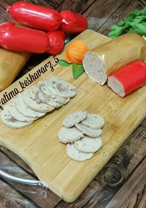 عکسی از دستور سوسیس و کالباس خونگی