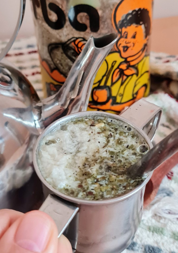 Una foto de Mate de coco y canela 🧉