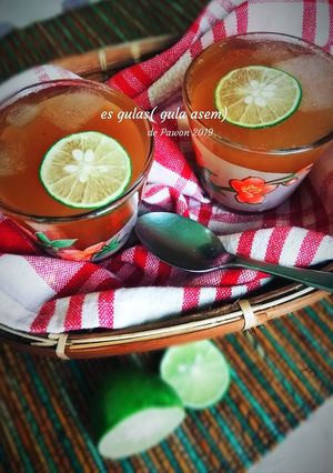 Foto resep Es gulas (gula asam)