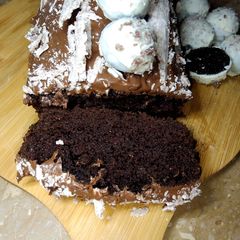 A picture of Chocolate Brownie Truffle Loaf.