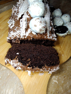 A picture of Chocolate Brownie Truffle Loaf.