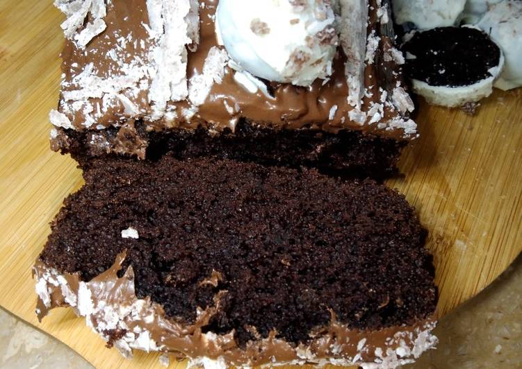 How to Make Speedy Chocolate Brownie Truffle Loaf