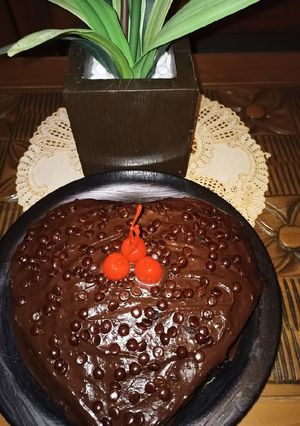 Foto resep Chocolate cake no mixer no oven
