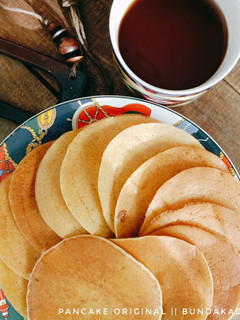 Foto resep Pancake Original Tanpa Telur