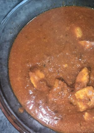 A picture of NO ONION NO GARLIC Shahi Paneer Tikka Masala.