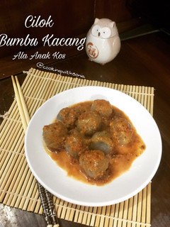 Foto resep Cilok Bumbu Kacang (Rice Cooker) Ala Anak Kos