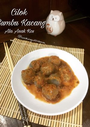 Foto resep Cilok Bumbu Kacang (Rice Cooker) Ala Anak Kos