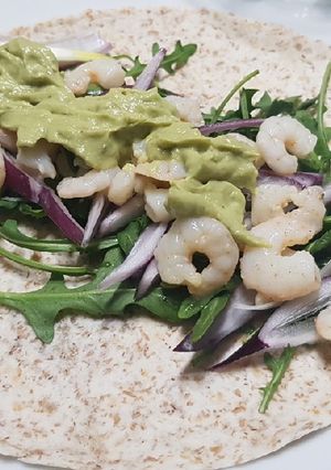 Foto principal de Tacos de gambas y aguacate