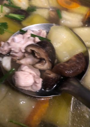 รูปของ ต้มฟักมะนาวดอง(ไก่)