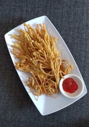 Foto resep Jamur Enoki Crispy