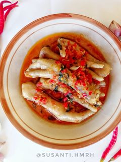 Foto resep Ceker mercon pedas gila