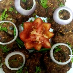 A picture of Quick chapli kebabs😊.