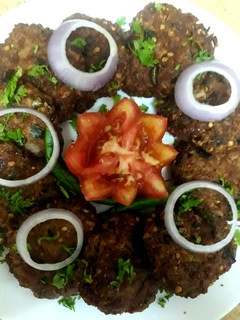 A picture of Quick chapli kebabs😊.
