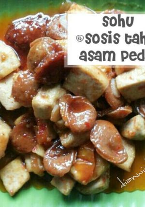 Foto resep Sohu (sosis tahu) asam pedas