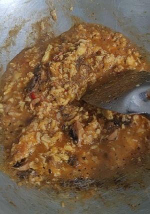 Foto resep Sarden telur orak arik