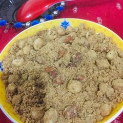 A picture of Dry fruits Panjiri.