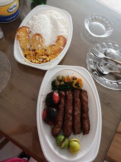 عکسی از دستور کباب کوبیده