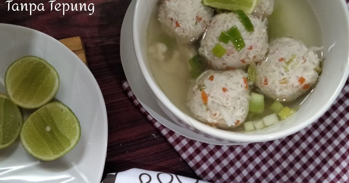 Bakso Sehat Tanpa Tepung