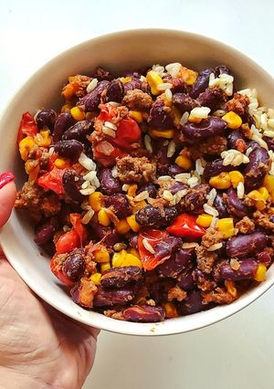 Une photo de Chili con carne express