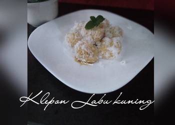 Resep Mudah Klepon Labu Kuning Nikmat Lezat