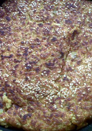 A picture of Handvo #GujaratiFood101.