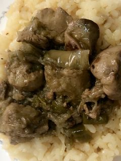 صورة لوصفة رز بالكبده