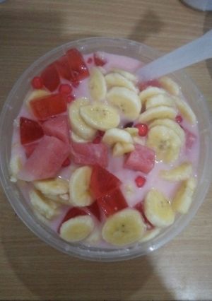 Foto resep Es Buah Agar-Agar