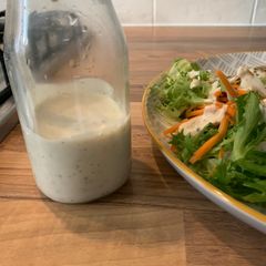 A picture of Our house dressing recipe.