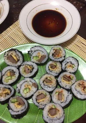 Foto resep 9. Sushi rumahan simpel