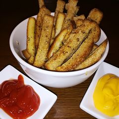 Garlic Bread-sticks A picture of Garlic Bread-sticks.