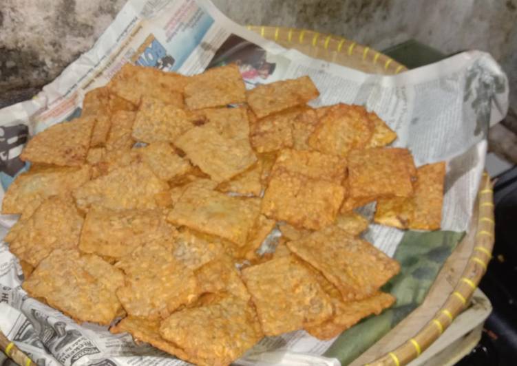 Keripik tempe renyah dan wangi