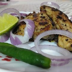 A picture of Grilled lemon fish.