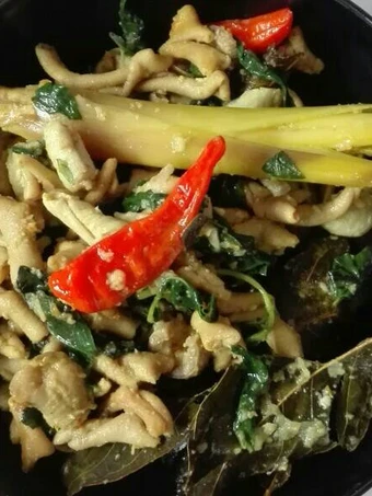 Langkah Gampang Membuat Resep Usus Bumbu kuning kemangi yang Enak Banget Anti Ribet, Bisa Manjain Lidah