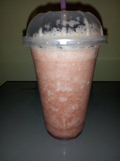 A picture of Watermelon and Banana Smoothie.