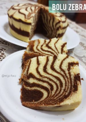 Foto resep Bolu Zebra