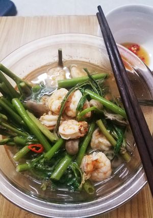 Hình của món Canh chua tôm.