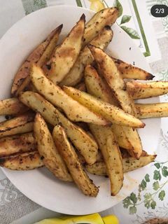 Foto resep Rosemary roasted potato wedges (kentang wedges panggang rosemary
